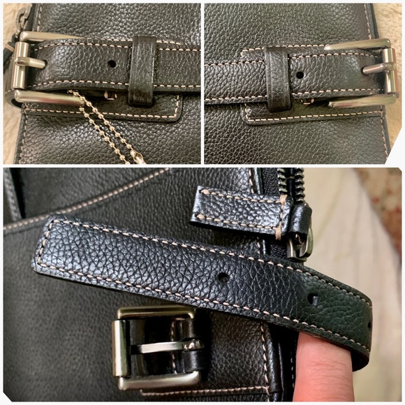 👑✅PRICE FIRM✅ COACH Black Leather Business Briefcase - Picture 9 of 17